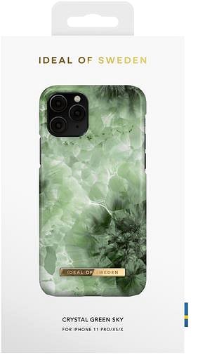 Telefon tok iDeal Of Sweden Fashion iPhone 8/7/6/6S/SE (2020/2022) crystal green sky tok ...