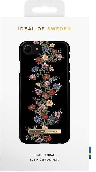 Handyhülle iDeal Of Sweden Fashion für iPhone 8/7/6/6S/SE (2020/2022) - dark floral ...