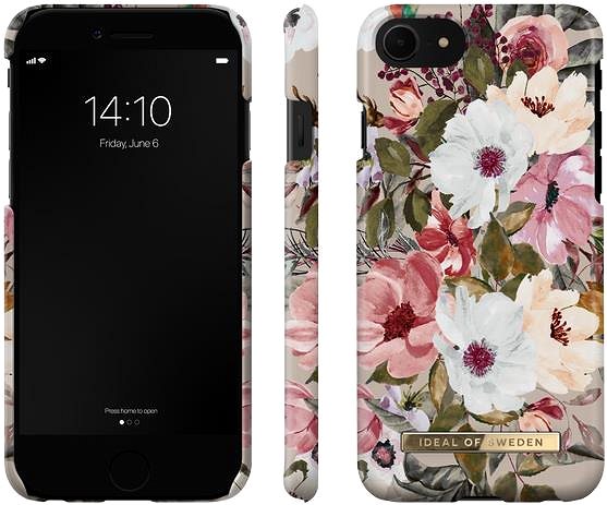 Kryt na mobil iDeal Of Sweden Fashion pre iPhone 8/7/6/6S/SE (2020/2022) sweet blossom ...