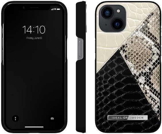 Handyhülle iDeal Of Sweden Atelier Cover für iPhone 13 - Night Sky Snake ...