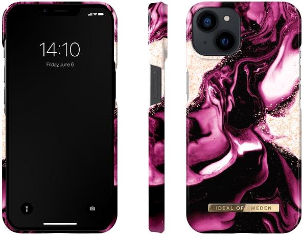 Handyhülle iDeal Of Sweden Fashion Cover für iPhone 13 - Golden Ruby ...