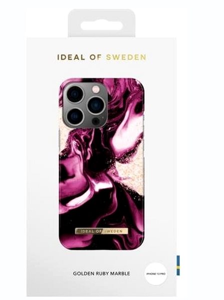 Telefon tok iDeal Of Sweden Fashion iPhone 13 Pro Golden Ruby tok ...