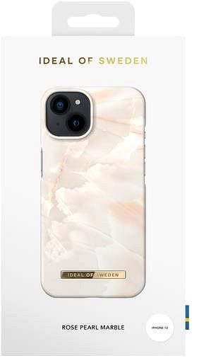 Telefon tok iDeal Of Sweden Fashion iPhone 13 Rose Pearl Marble tok ...