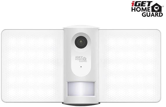 IP kamera iGET HOMEGUARD HGFLC890 - Wi-Fi venkovní IP FullHD kamera s LED osvětlením, bílá ...