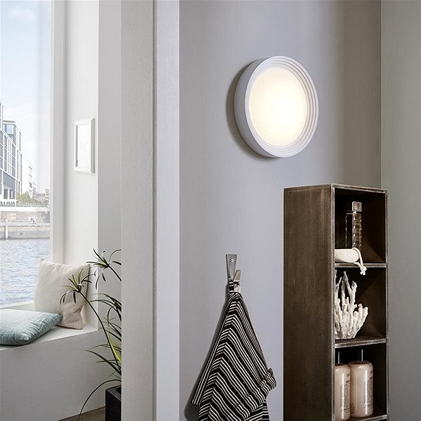 Ceiling Light Eglo 95693 - LED Bathroom Ceiling Light - ONTANEDA, 1 LED/11W/230V/IP44 Lifestyle
