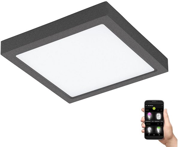 Ceiling Light Eglo 98174 - LED Dimmable Outdoor Ceiling Light ARGOLIS-C LED/22W/230V IP44 ...
