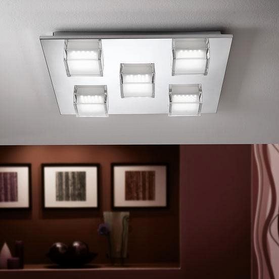 Stropní světlo EGLO 93509 - LED Stropní svítidlo MASIOLA 5xLED/2,5W/230V Lifestyle