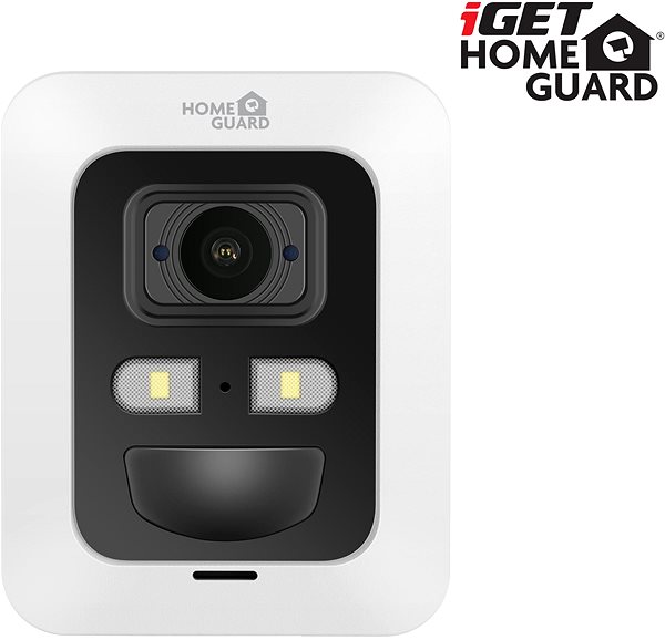 IP kamera iGET HOMEGUARD HGNVK683CAM Wire-Free Day/Night FullHD Wi-Fi camera with Audio and LED light CZ, SK,  Screen