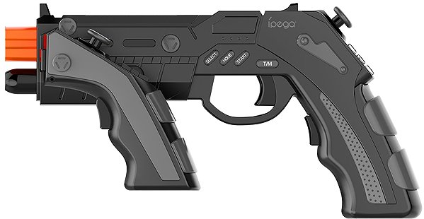 Gamepad iPega 9257 Gun-Shaped Game Controller Android/iOS/PS3/PS4/PC/N-Switch Black ...