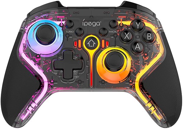Gamepad iPega 9666TH Bluetooth RGB Gamepad for Android/iOS/PS3/PS4/PC/N-Switch Black ...