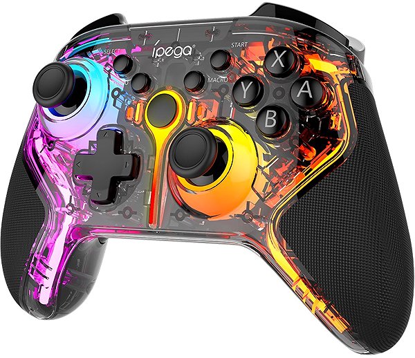 Gamepad iPega 9666TH Bluetooth RGB Gamepad for Android/iOS/PS3/PS4/PC/N-Switch Black ...