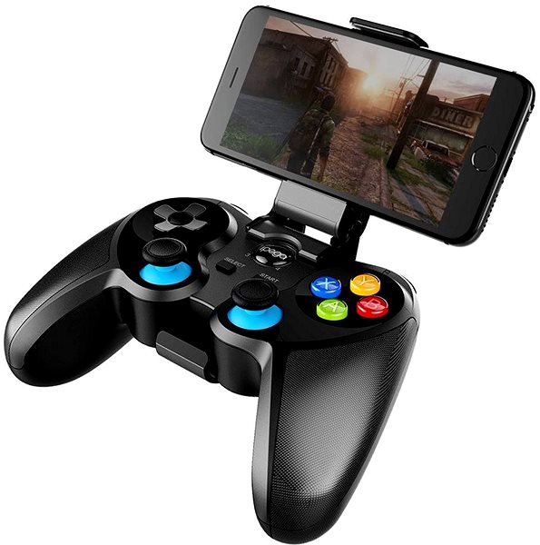 Kontroller iPega 9157 Bluetooth Gamepad IOS / Android Oldalnézet