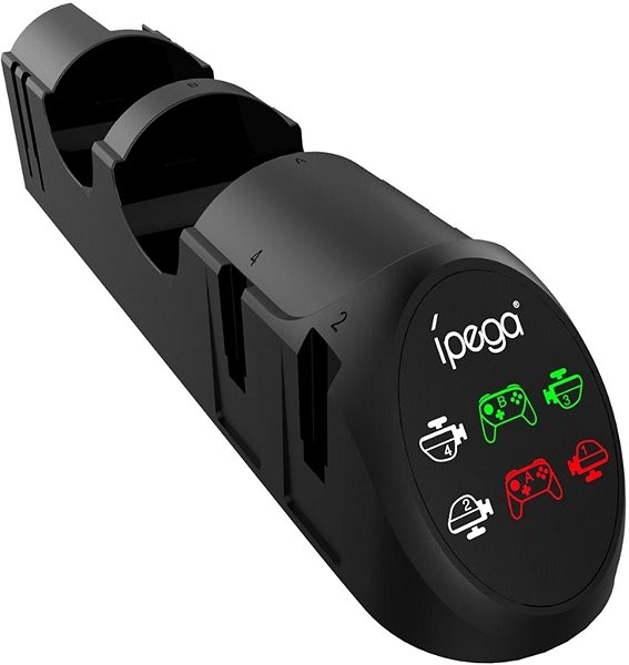 Töltőállomás iPega 9187 Charger Dock Pro Controller és Joy-con kontrollerhez Black ...