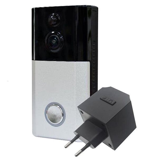 Zvonček iQtech SmartLife C300, WiFi zvonček s kamerou Bočný pohľad