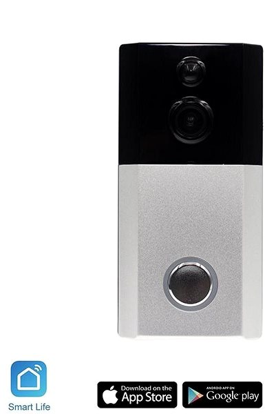 Doorbell iQtech SmartLife C300, Wi-Fi Doorbell with Camera Screen