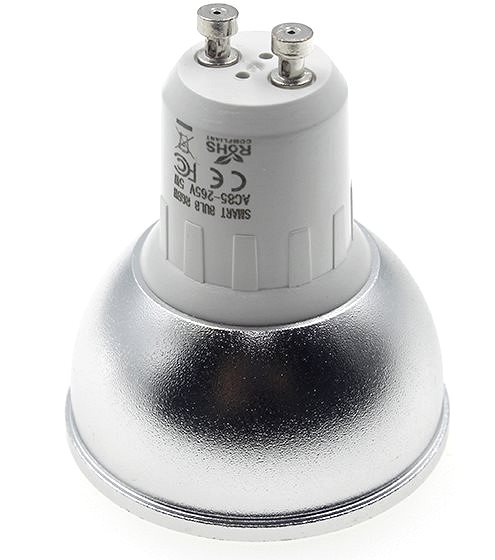 LED Bulb iQ-Tech SmartLife GU10, Wi-Fi GU10 socket, 5W, coloured Connectivity (ports)