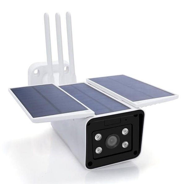 IP Camera iQtech Smartlife BC02W, Outdoor Smart Wi-Fi IP Camera Battery Solar, IP66 Screen