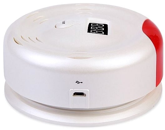 Gasmelder iQtech SmartLife Temperatur- und Feuchtigkeitssensor mit Alarmsirene, SR02W, Wi-Fi ...