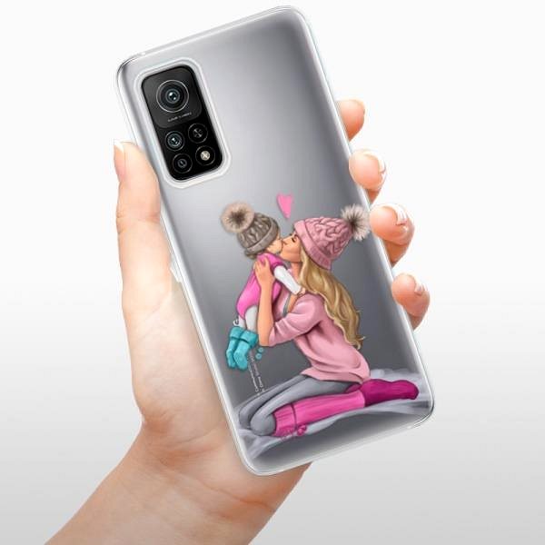 Kryt na mobil iSaprio Kissing Mom - Blond and Girl na Xiaomi Mi 10T / Mi 10T Pro ...