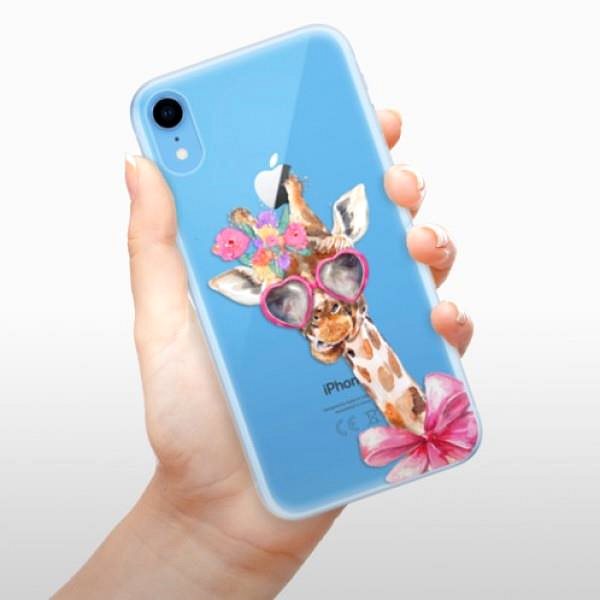 Kryt na mobil iSaprio Lady Giraffe pro iPhone Xr ...