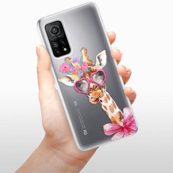 Kryt na mobil iSaprio Lady Giraffe na Xiaomi Mi 10T / Mi 10T Pro ...