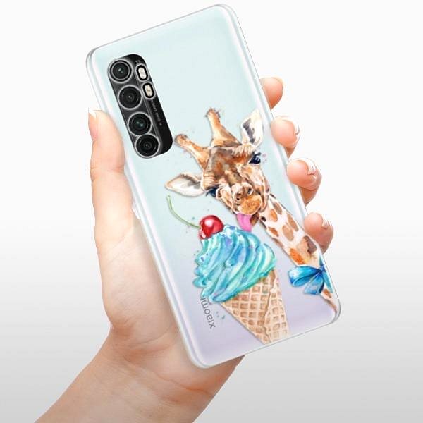 Kryt na mobil iSaprio Love Ice-Cream na Xiaomi Mi Note 10 Lite ...