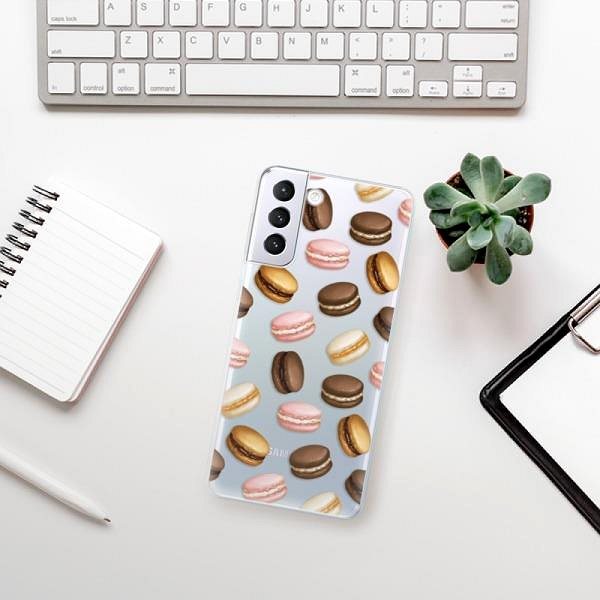 Kryt na mobil iSaprio Macaron Pattern pro Samsung Galaxy S21+ ...