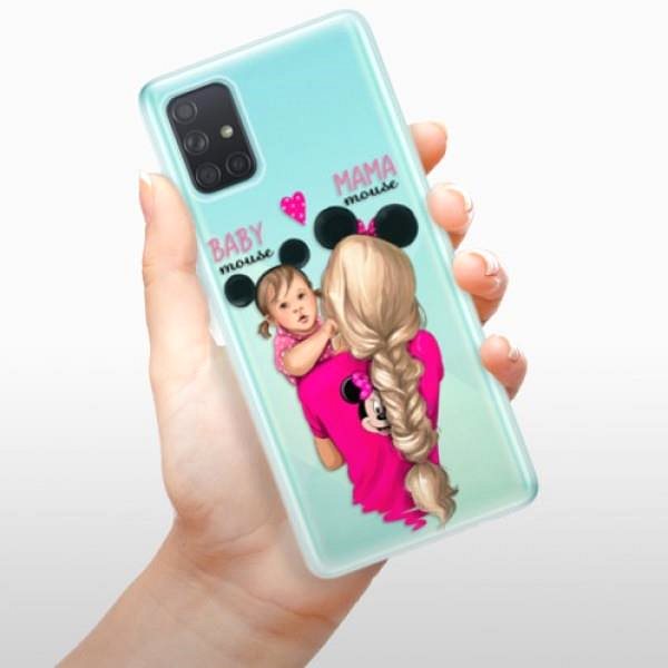 Kryt na mobil iSaprio Mama Mouse Blond and Girl na Samsung Galaxy A71 ...
