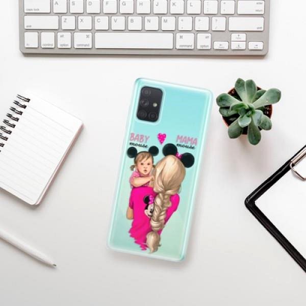 Kryt na mobil iSaprio Mama Mouse Blond and Girl na Samsung Galaxy A71 ...