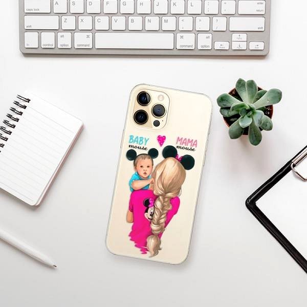 Kryt na mobil iSaprio Mama Mouse Blonde and Boy na iPhone 12 Pro Max ...