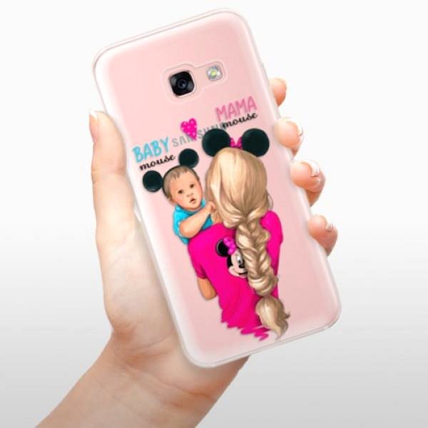 Kryt na mobil iSaprio Mama Mouse Blonde and Boy na Samsung Galaxy A3 2017 ...