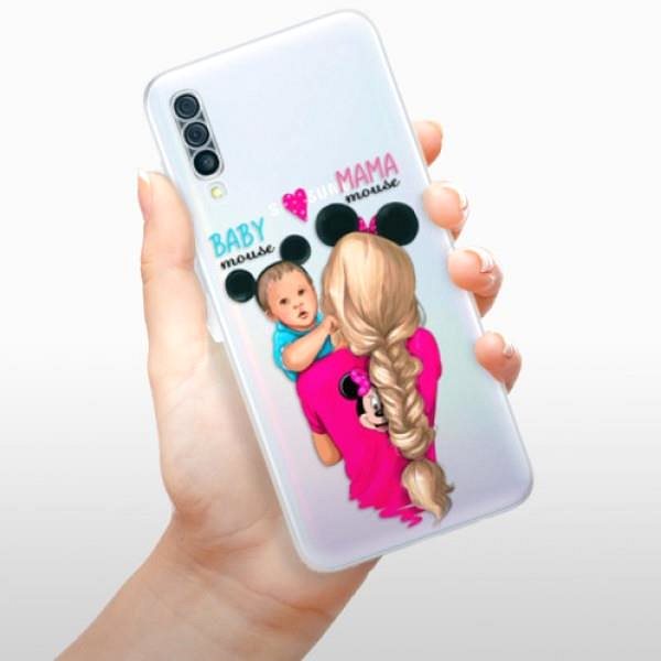 Kryt na mobil iSaprio Mama Mouse Blonde and Boy pre Samsung Galaxy A50 ...