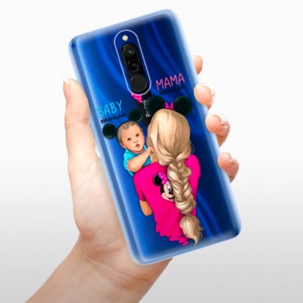 Kryt na mobil iSaprio Mama Mouse Blonde and Boy na Xiaomi Redmi 8 ...