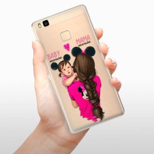 Kryt na mobil iSaprio Mama Mouse Brunette and Girl na Huawei P9 Lite ...