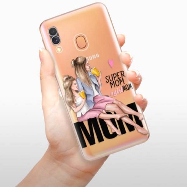 Kryt na mobil iSaprio Milk Shake – Blond na Samsung Galaxy A40 ...
