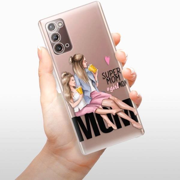 Kryt na mobil iSaprio Milk Shake – Blond pre Samsung Galaxy Note 20 ...