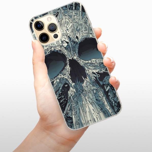 Kryt na mobil iSaprio Abstract Skull pro iPhone 12 Pro ...