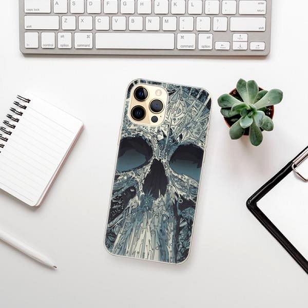Kryt na mobil iSaprio Abstract Skull pro iPhone 12 Pro ...