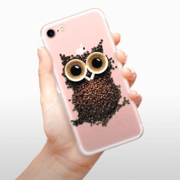 Kryt na mobil iSaprio Owl And Coffee pro iPhone 7 / 8 ...
