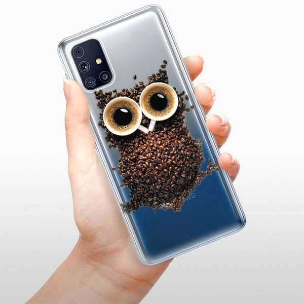 Kryt na mobil iSaprio Owl And Coffee na Samsung Galaxy M31s ...