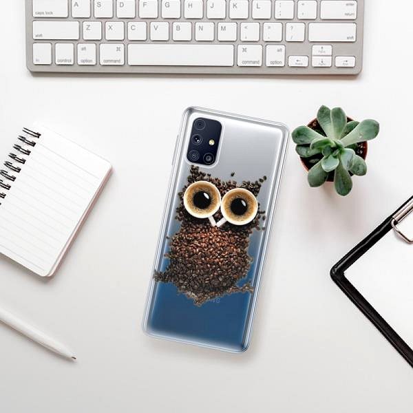 Kryt na mobil iSaprio Owl And Coffee na Samsung Galaxy M31s ...