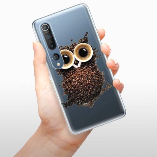 Kryt na mobil iSaprio Owl And Coffee pro Xiaomi Mi 10 / Mi 10 Pro ...