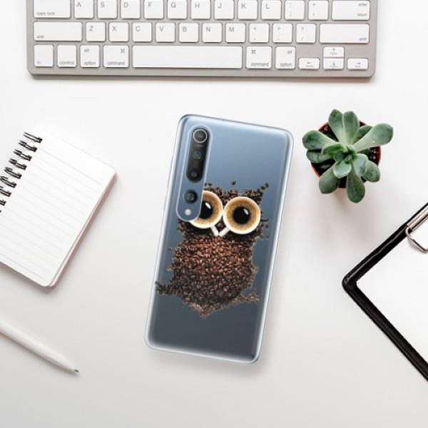 Kryt na mobil iSaprio Owl And Coffee pro Xiaomi Mi 10 / Mi 10 Pro ...