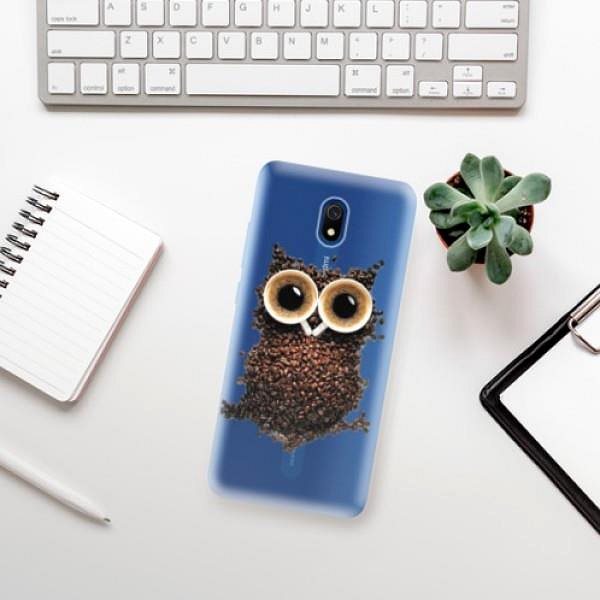 Kryt na mobil iSaprio Owl And Coffee pro Xiaomi Redmi 8A ...