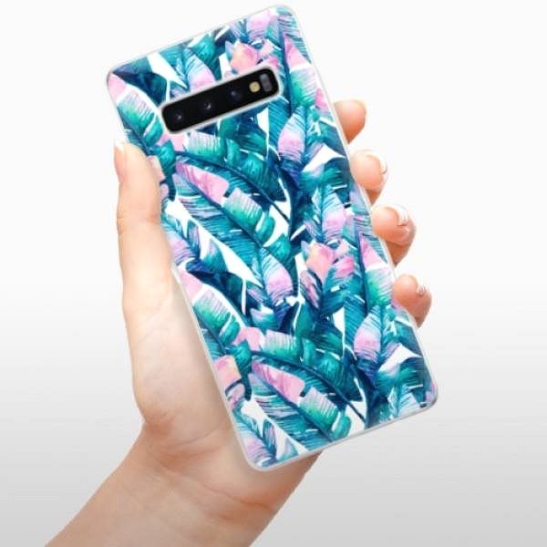 Kryt na mobil iSaprio Palm Leaves 03 pro Samsung Galaxy S10+ ...