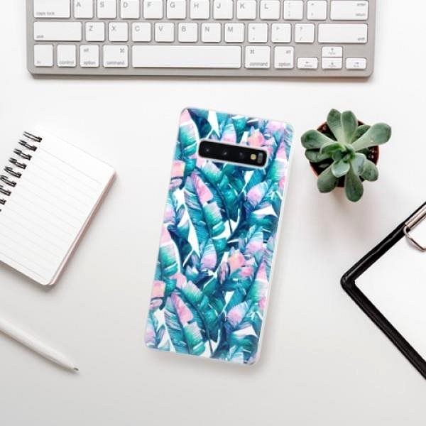 Kryt na mobil iSaprio Palm Leaves 03 pro Samsung Galaxy S10+ ...