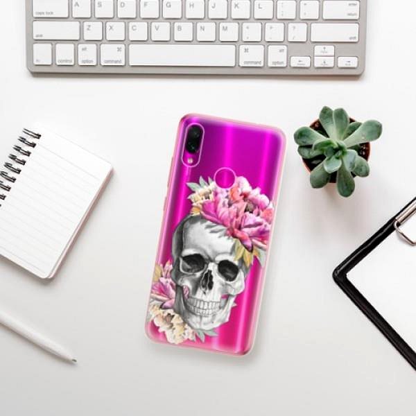 Kryt na mobil iSaprio Pretty Skull na Xiaomi Redmi Note 7 ...