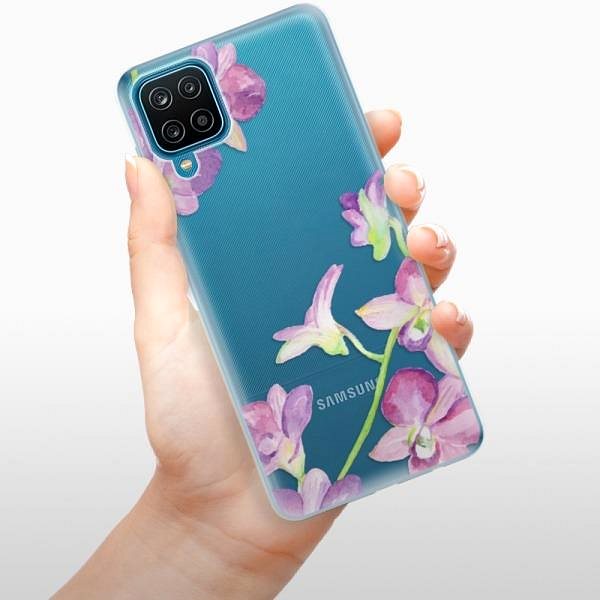 Kryt na mobil iSaprio Purple Orchid na Samsung Galaxy A12 ...