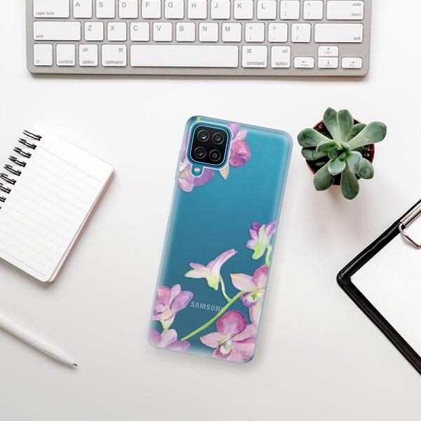 Kryt na mobil iSaprio Purple Orchid na Samsung Galaxy A12 ...