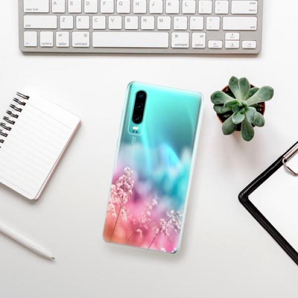 Kryt na mobil iSaprio Rainbow Grass na Huawei P30 ...